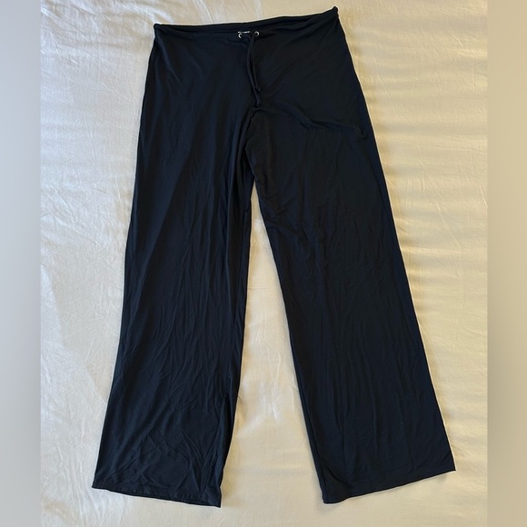 Calvin Klein Other - Calvin Klein Swimwear Low Rise Black Pants Cover up, Size S